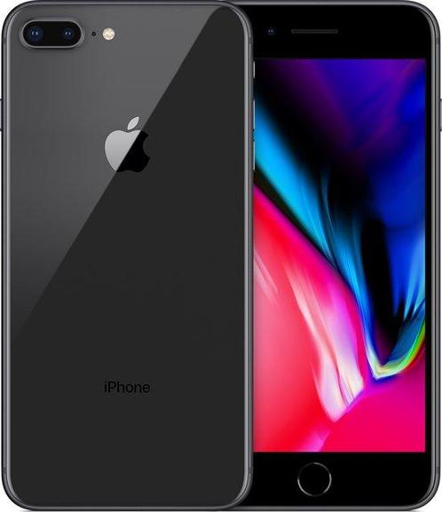 Apple iPhone 8 Plus 64GB 5.5 inch zwart + garantie, Telecommunicatie, Mobiele telefoons | Apple iPhone, Nieuw, Ophalen of Verzenden