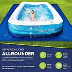 Tillvex Zwembad grondzeil - uv-stabiel - 295x206cm - Blauw, Tuin en Terras, Verzenden, Nieuw