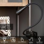 Lucide ZOZY - Klemlamp - LED 3 StepDim - 1x4W 3000K - Zwart, Verzenden, Nieuw