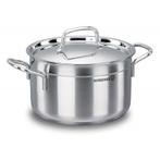 Korkmaz RVS Soeppan 5.5L – Grote Kookpan Geschikt Voor, Huis en Inrichting, Keuken | Potten en Pannen, Ophalen of Verzenden, Nieuw