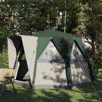 vidaXL Huisje Tent met dak met opslag Groen en Wit 320 x 320, Verzenden, Nieuw