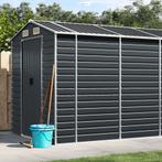 vidaXL Tuinschuur 191x555x198 cm gegalvaniseerd staal, Verzenden, Nieuw