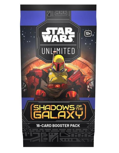 Star Wars Unlimited TCG - Shadows of the Galaxy Booster pack, Verzamelen, Poppetjes en Figuurtjes, Zo goed als nieuw, Verzenden