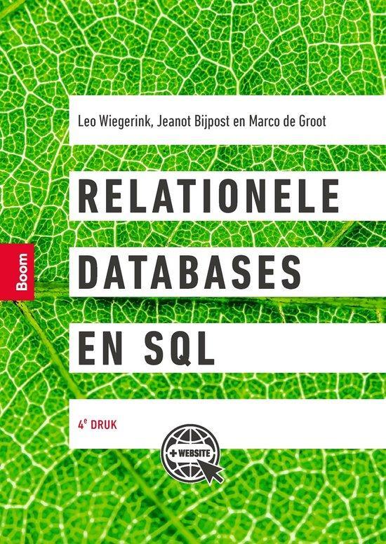 9789024429936 Relationele databases en SQL | Tweedehands, Boeken, Schoolboeken, Zo goed als nieuw, Verzenden