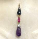 Zonder minimumprijs - Hanger - 18 karaat Geel goud, Witgoud