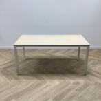 Tweedehands VEPA kantinetafel, (bxd) 160x80 cm, midden-eiken, Ophalen of Verzenden, Gebruikt, Bureau