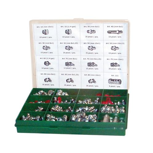 Vetnippel assortiment - inhoud 250 nippels, Auto diversen, Autogereedschap, Verzenden
