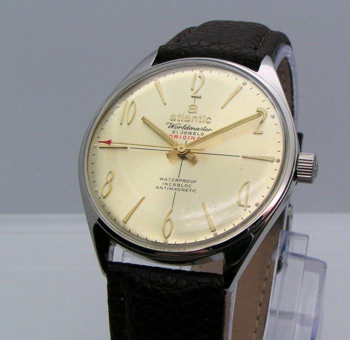 Atlantic - Worldmaster - Original - Unitas cal. 6300 (N) -, Sieraden, Tassen en Uiterlijk, Horloges | Heren
