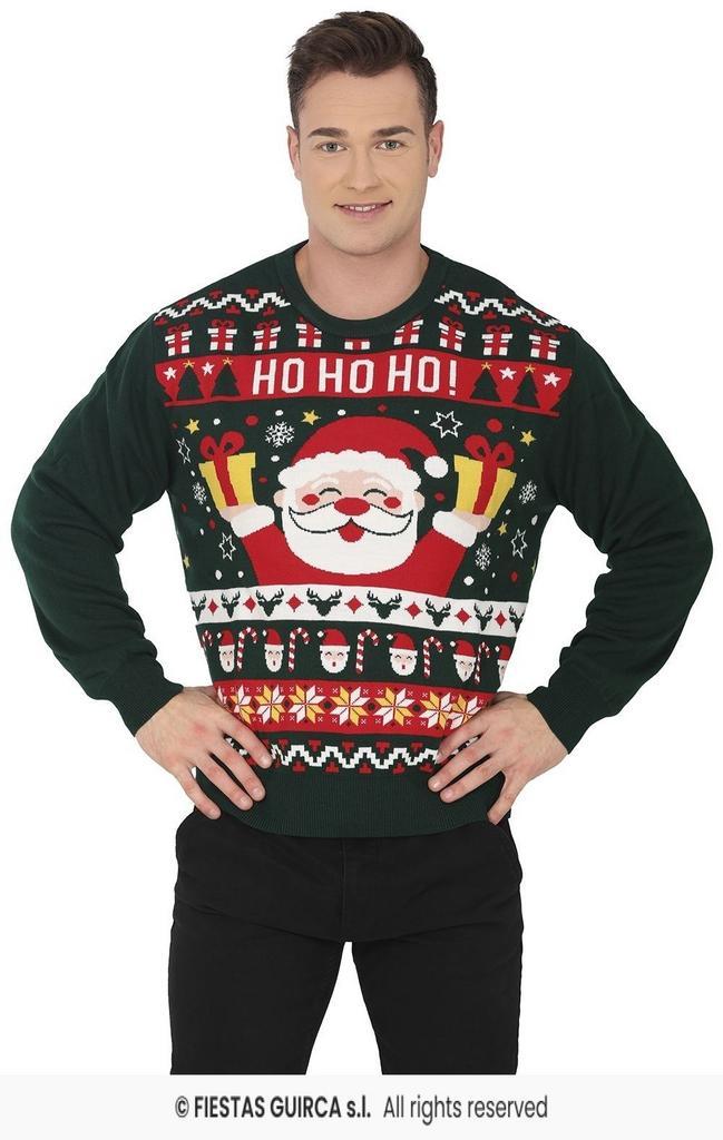 Kerst Trui Ho Ho Ho, Hobby en Vrije tijd, Feestartikelen, Feestartikel, Nieuw, Verzenden