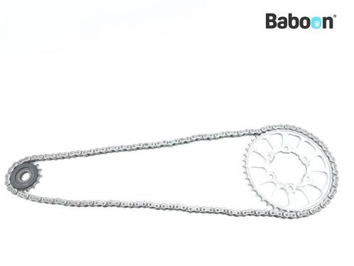 Ketting Set Kawasaki Z 900 2018 (Z900 ZR900), Motoren, Onderdelen | Kawasaki, Gebruikt, Verzenden