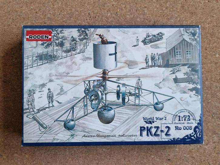 Roden 008 PKZ-2 1:72, Hobby en Vrije tijd, Modelbouw | Vliegtuigen en Helikopters, Verzenden