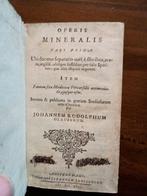 Johann Rudolph Glauber (1604-1670) - Operis mineralis. Pars, Antiek en Kunst
