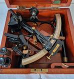 Sextant - Hout, Messing - H. Hughes & Son Ltd, Antiek en Kunst