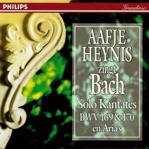 cd - Bach - Aafje Heynis Zingt Bach. Solo Kantates BWV 16..., Cd's en Dvd's, Cd's | Overige Cd's, Zo goed als nieuw, Verzenden