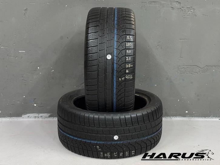 285/40/20 108W Pirelli P zero winterbanden 5,5mm profiel 2X, Auto-onderdelen, Banden en Velgen, 20 inch, Erkend duurzaam, Winterbanden