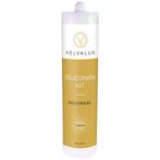 Velvalux Siliconenkit - Transparant - 310ml, Doe-het-zelf en Verbouw, Isolatie en Afdichting, Ophalen of Verzenden, Nieuw, Overige materialen