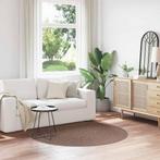 vidaXL Antislip Shaggy Tapijt Bruin 160 x 160 cm PP, Huis en Inrichting, Verzenden, Nieuw, Bruin