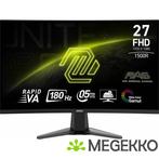 MSI MAG 27C6F 27  Full HD Curved VA 180Hz Gaming Monitor, Computers en Software, Monitoren, Verzenden, Nieuw, MSI