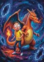 SDIMART 1996 - Charizard and Morty Rick and Morty Pokémon, Nieuw