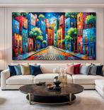 LuisonArt - Città Colorata Notturna -AI-XXL