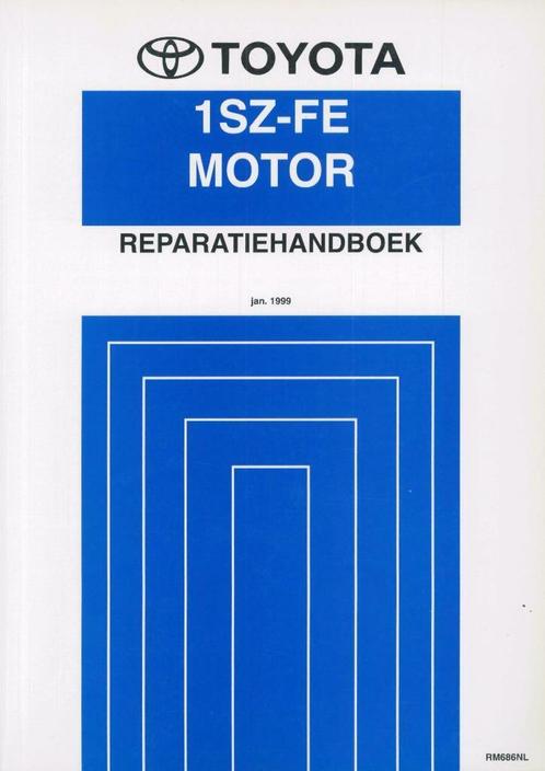 1999 Toyota Yaris 1SZ-FE Motor Reparatiehandboek, Auto diversen, Handleidingen en Instructieboekjes, Verzenden