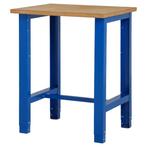 Nieuwe werktafel - 72.5x62x85-90cm - werkbank - blauw