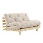 19% Korting | Karup Design Roots Slaapbank, Verzenden, Zo goed als nieuw, Beige