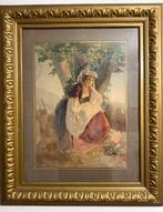 Désiré Auguste Ghesquier (1861-1934), attribuito a -, Antiek en Kunst