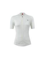 Loeffler fietsshirt korte mouwen W Bike Jersey FZ Skys Es..., Kleding | Dames, Löffler, Verzenden, Zo goed als nieuw, Wit