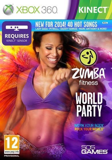 Zumba Fitness: World Party (Kinect) Xbox 360 Morgen in huis!, Spelcomputers en Games, Games | Xbox 360, 1 speler, Vanaf 12 jaar
