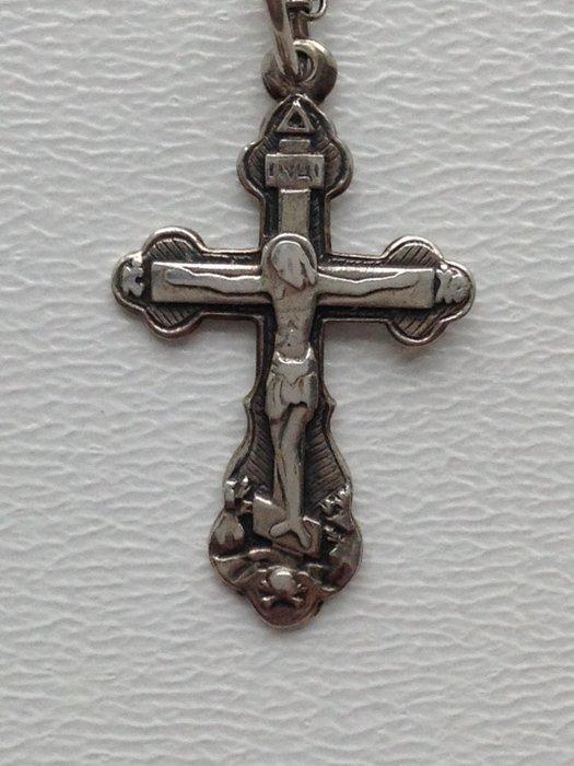 Kruis (2) - .925 zilver - 1990-2000 - Russisch zilver, Antiek en Kunst, Antiek | Boeken en Bijbels