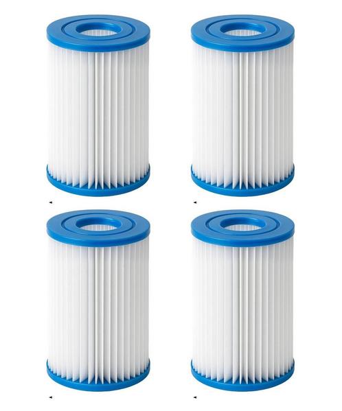 Zwembad filters - 13.5cm x ø10.5cm - set van 4 stuks - ty.., Tuin en Terras, Zwembaden, Nieuw, Ophalen of Verzenden