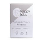 Happy Tabs Tandpasta Tabletten Houtskool Mint Fluoridevrij N, Nieuw, Verzenden