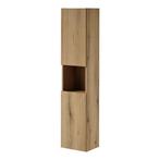 Badkamerkast Newport kolomkast 140x30x25 cm eikenkleurig [en, Huis en Inrichting, Verzenden, Nieuw