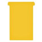 Planbord t-kaart a5547-44 107mm geel | Pak a 100 stuk, Ophalen of Verzenden