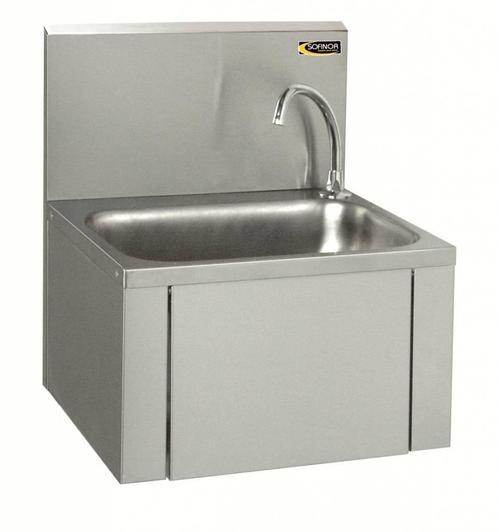Wasbak Kniebediening & Zeep Dispenser | RVS, Zakelijke goederen, Horeca | Overige, Verzenden