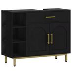 Badkamermeubel met Wastafel en Open Vakken, Huis en Inrichting, Badkamer | Badkamermeubels, Verzenden, Nieuw