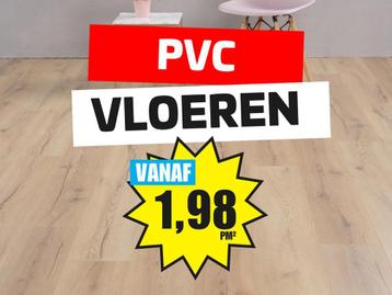 UITVERKOOP | PVC-vloer voor nieuwbouw v.a. 1,98 beschikbaar voor biedingen