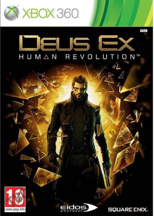 Deus Ex Human Revolution (Xbox 360 Games) (Xbox 360), Spelcomputers en Games, Games | Xbox 360, Zo goed als nieuw, Ophalen of Verzenden