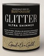 Rust oleum glitterverf ultra glitter shimmer 750 ml, goud,, Doe-het-zelf en Verbouw, Verf, Beits en Lak, Nieuw, Verzenden