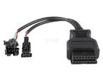 Jaltest Wabco ATC/MTS 4+4 Pins OBD - 16 Pins OBD2 Verloopkab, Verzenden, Nieuw