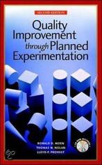 Quality Improvement Through Planned Experimentation, Boeken, Verzenden, Gelezen, Ronald D. Moen