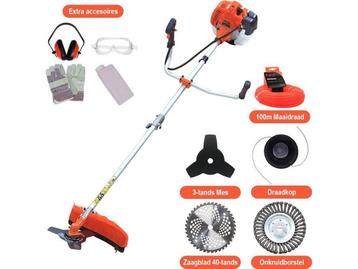 Kibani 4-in-1 Kantenmaaier - Bosmaaier Benzine - 52 cc / 1.9 beschikbaar voor biedingen
