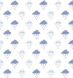 Statisch raamfolie, glasfolie, wolkjes blauw (46cm), Doe-het-zelf en Verbouw, Zeil en Folie, Nieuw