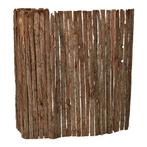 Boomschorsmat op rol tuinscherm natuurscherm 5x1 m