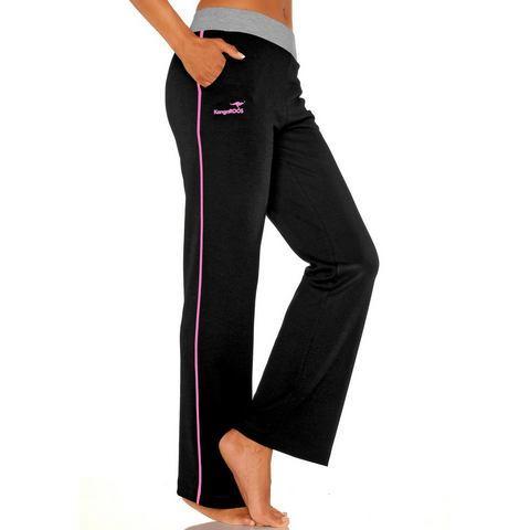 KangaROOS Relaxbroek met brede tailleband, loungewear,, Kleding | Dames, Broeken en Pantalons, Nieuw, Verzenden