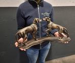 Beeld, Large Iron Dogs 48.5cm - 21 cm - IJzer, Antiek en Kunst, Kunst | Designobjecten