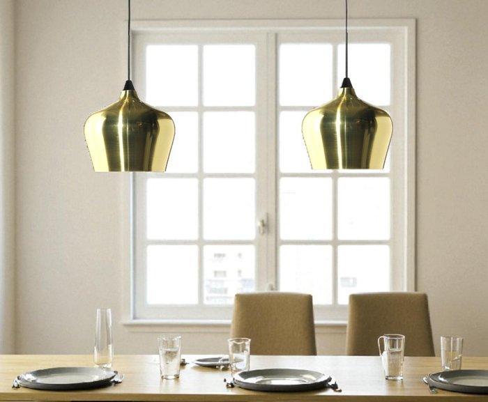 Frandsen - Toni Rie - Plafondlamp (2) - Cohen Ø25 - Brass -, Antiek en Kunst, Antiek | Lampen