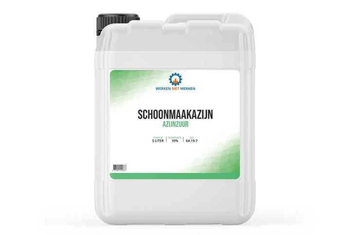 Wmm Chemie Schoonmaakazijn 5 liter, jerrycan, Doe-het-zelf en Verbouw, Overige Doe-het-zelf en Verbouw, Nieuw, Verzenden