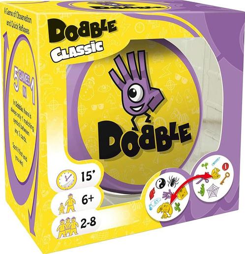 Dobble (Engels) | Asmodee - Kaartspellen, Hobby en Vrije tijd, Gezelschapsspellen | Kaartspellen, Nieuw, Verzenden